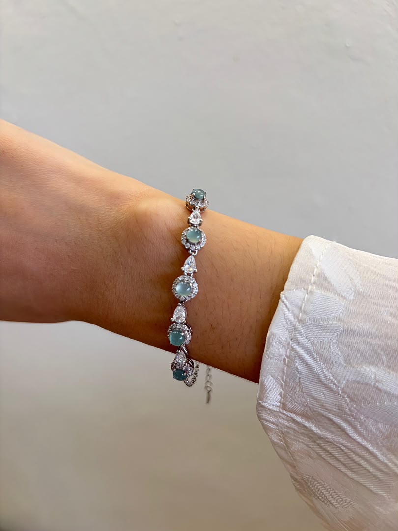 Luminous Cascade Bracelet