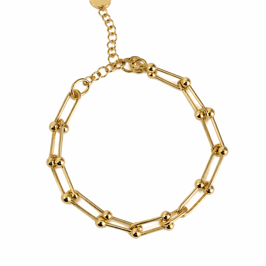 Gold plated bracelet 