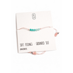 Bracelet with amazonite beads 