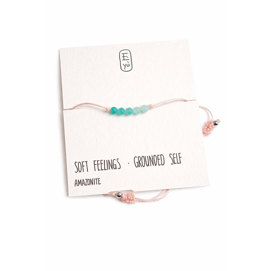 Bracelet with amazonite beads 