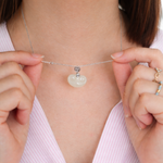 sterling silver with a pendant 