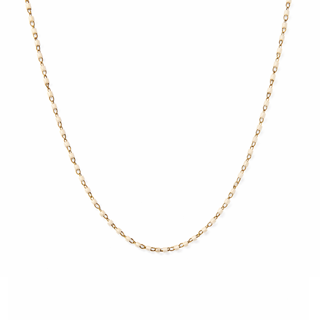 Gold plated chain necklace 