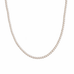 3mm pearl necklace