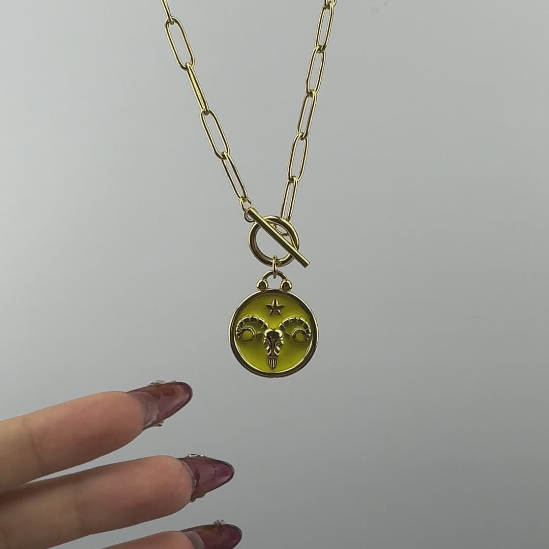 Aries necklace video