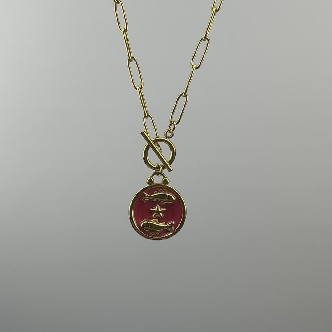 pisces necklace video