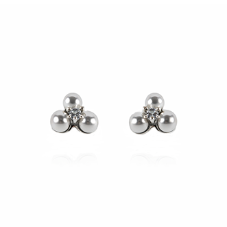 Pearl Trinity Studs